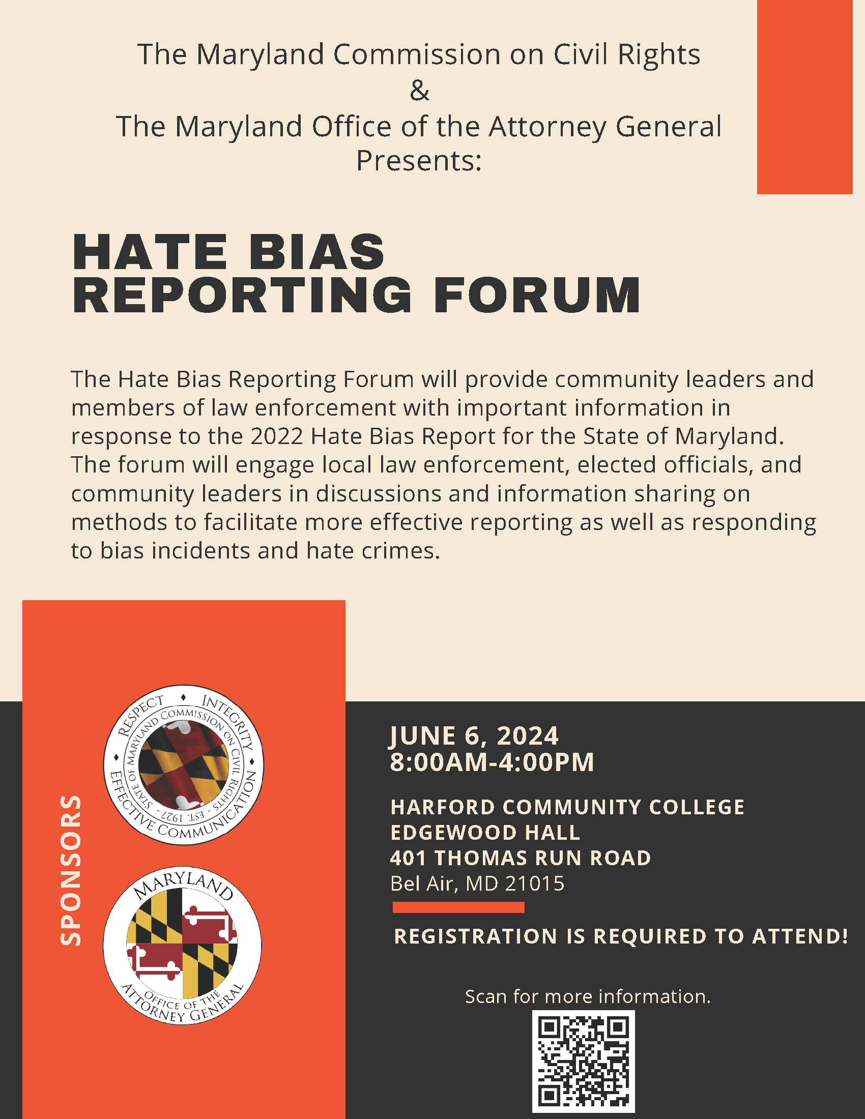 Hate Bias Reporting Forum